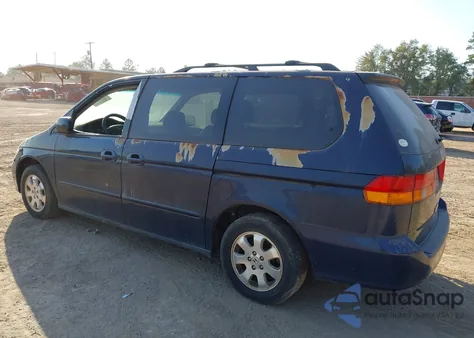 2003 Honda Odyssey Ex from USA, damaged, VIN 5FNRL18633B063693